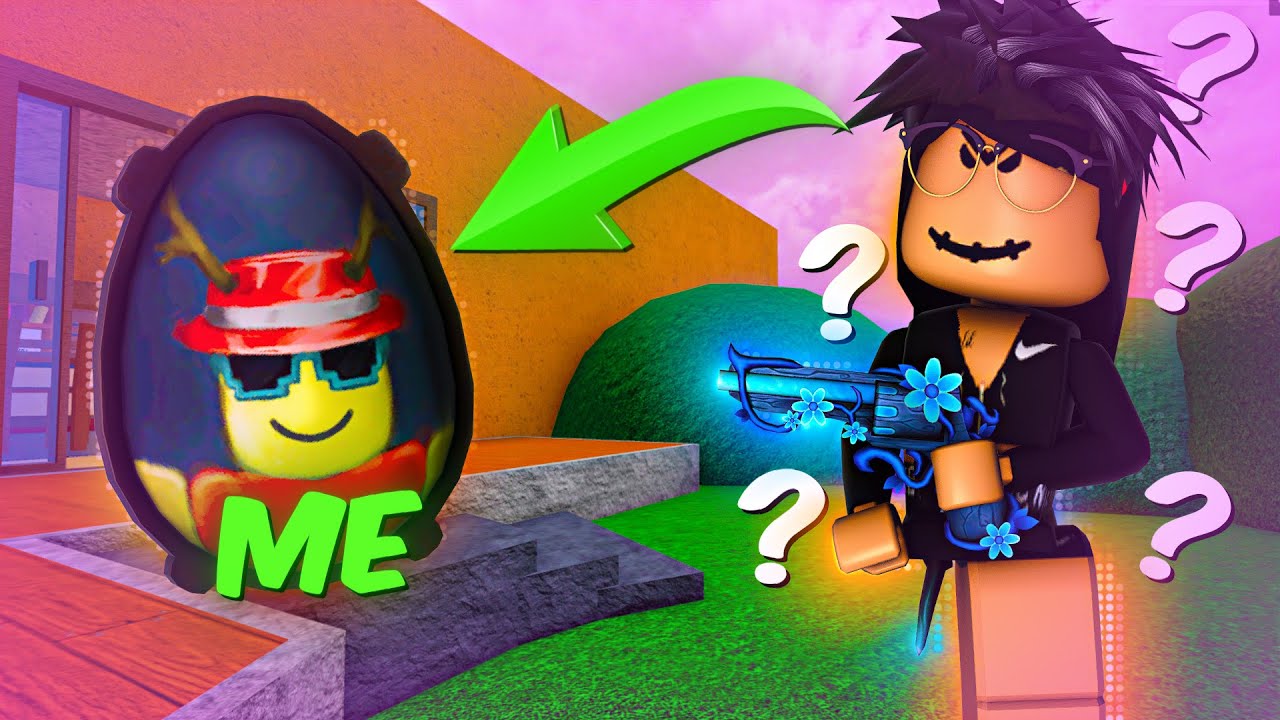 TROLLING TEAMERS as a RARE EGG in MM2.. 😂 (Murder Mystery 2)