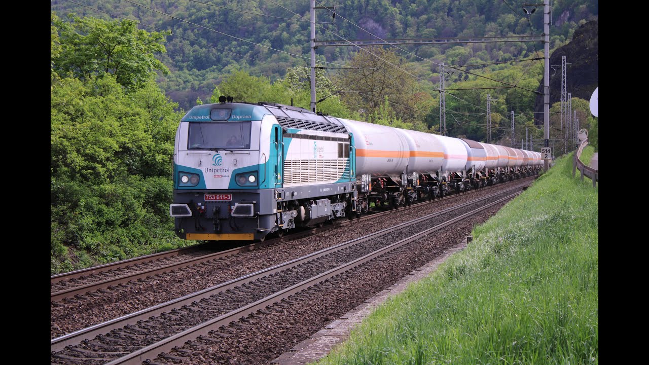 VLAKY - ÚSTÍ N.L. - ZDYMYDLA - LEVÝ BŘEH   23.04.2025