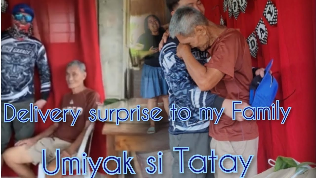Part 1: Delivery surprise prank to my family. OFW for 5 years