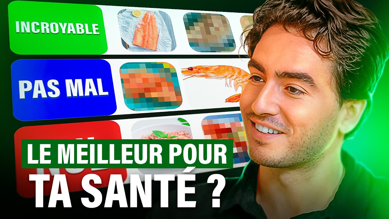 Le MEILLEUR POISSON pour ta SANTÉ ? (TIER LIST)