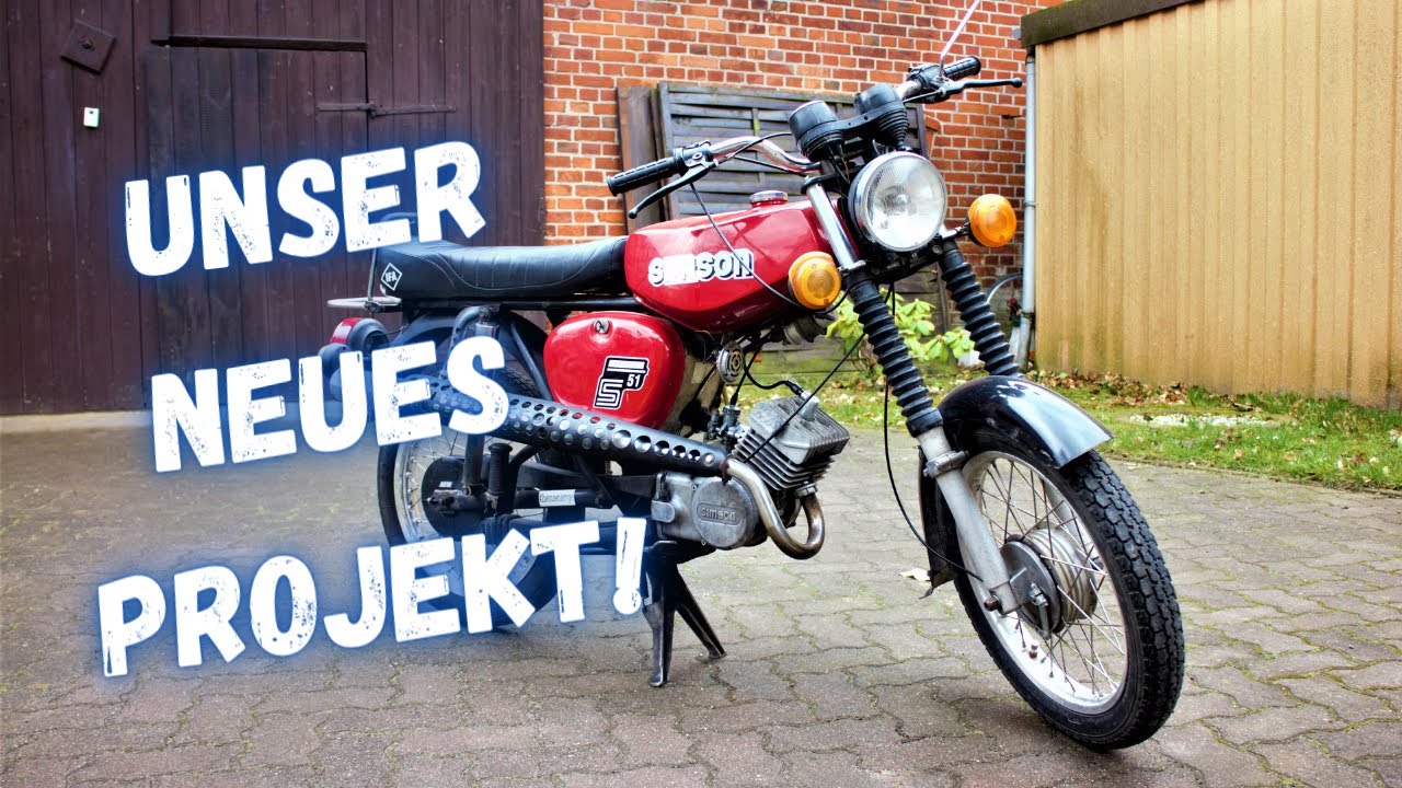 SIMSON S51 KAUFEN | Das neue Projekt 🤩 + Bestandsaufnahme | Frühlingsprojekt #1