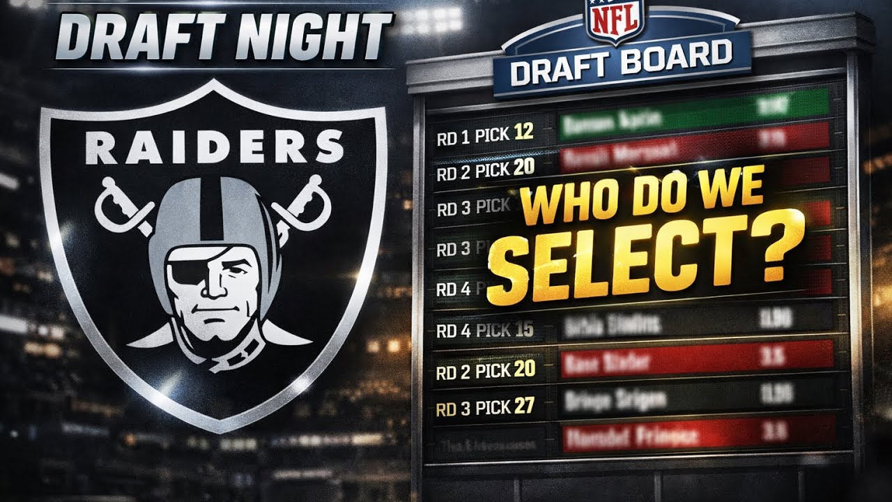 Draft Night Disaster?! | Madden 26 Raiders Franchise Worst Picks Yet | Ep 20