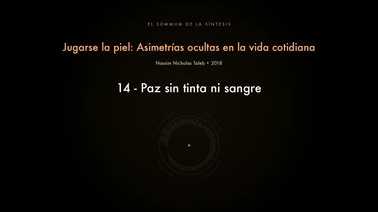 14 - Paz sin tinta ni sangre