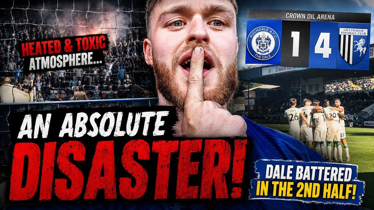 AN ABSOLUTE DISASTER...| WHERE DO WE GO FROM HERE?!? | Rochdale 1-4 Gillingham