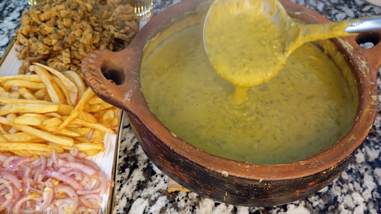 البيصارة بالطريقة الشمالية وبهاذ المكون لكيعرفوه غشماليين🤫 لكيزيدها مداق خاص ومختلف على المعتاد 