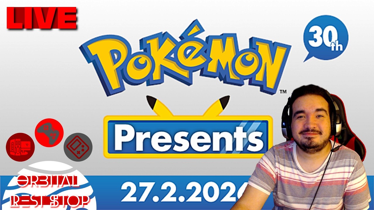 First Orbital Rest Stop LIVESTREAM!!! Reacting to Pokemon Presents 2.27.2026