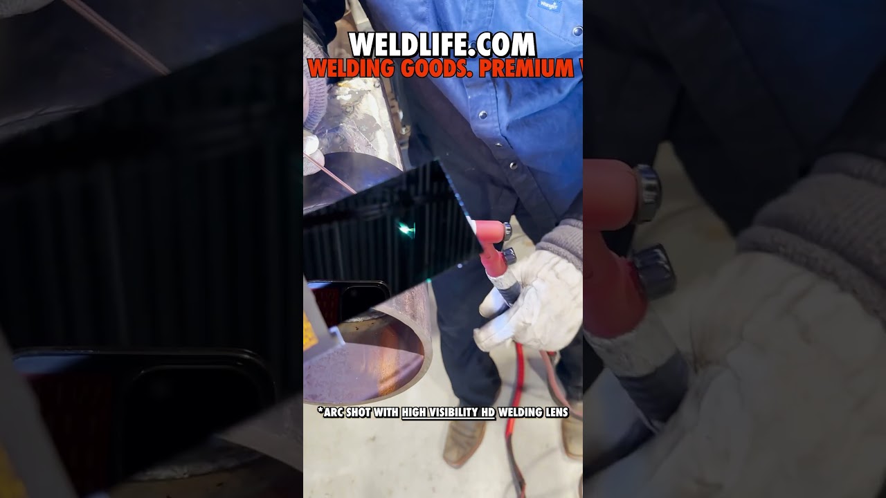 Super clear high definition welding lens!Get the High Visibility HD from WELDTUBE at weldlife.com