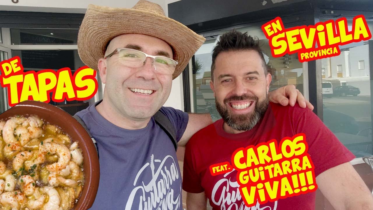 Probando TAPAS en ANDALUCÍA con Carlos Asensio - Guitarra Viva