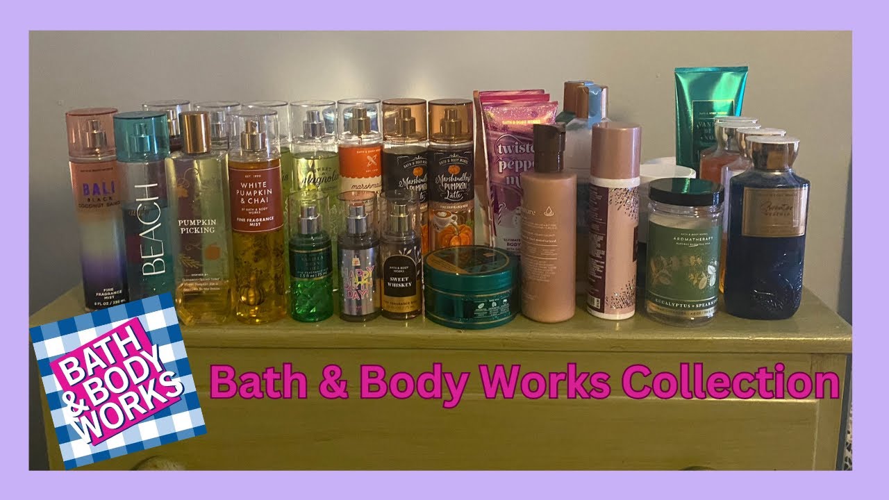 MY BATH AND BODY WORKS BODYCARE COLLECTION