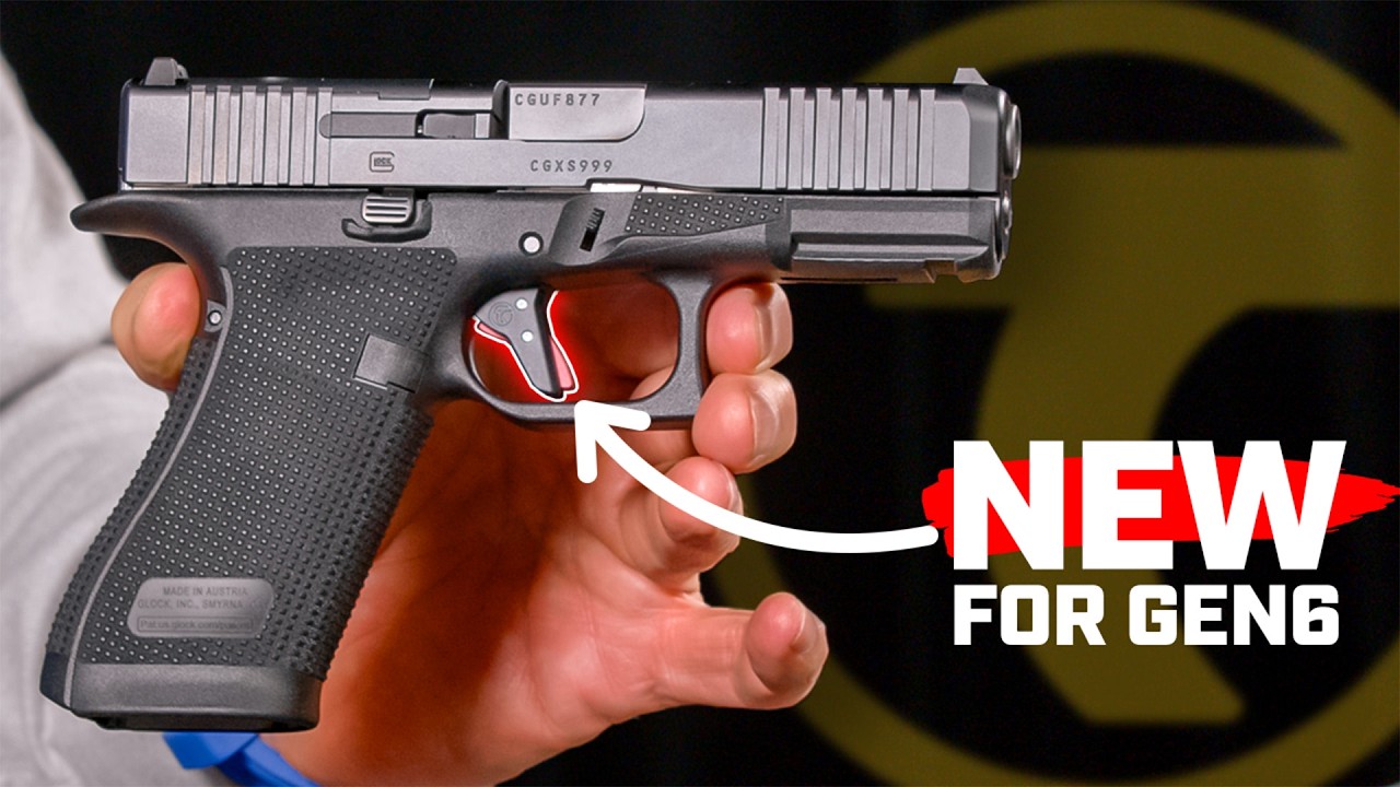 Улучшите свой Glock Gen6 с помощью нового спускового механизма Timney Alpha.