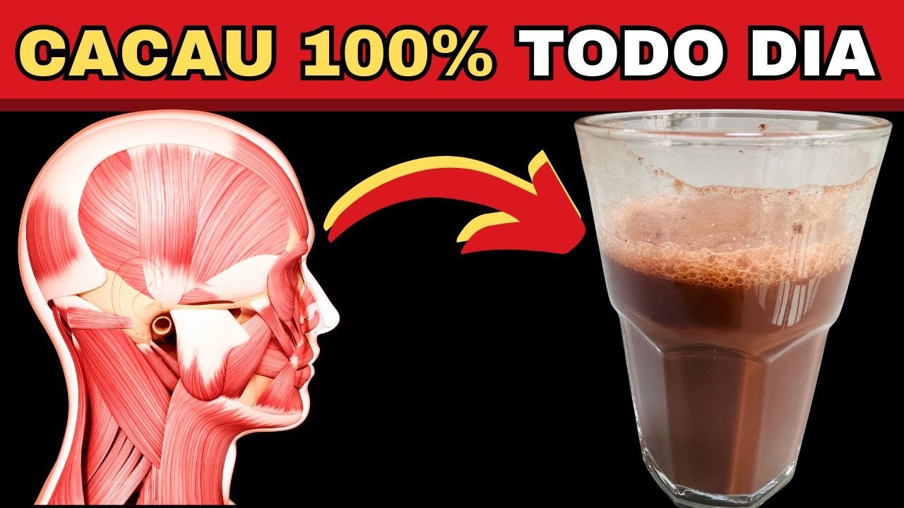 🍫 O que ACONTECE se eu beber ou comer CACAU 100%  todos os DIAS? E como CONSUMIR?