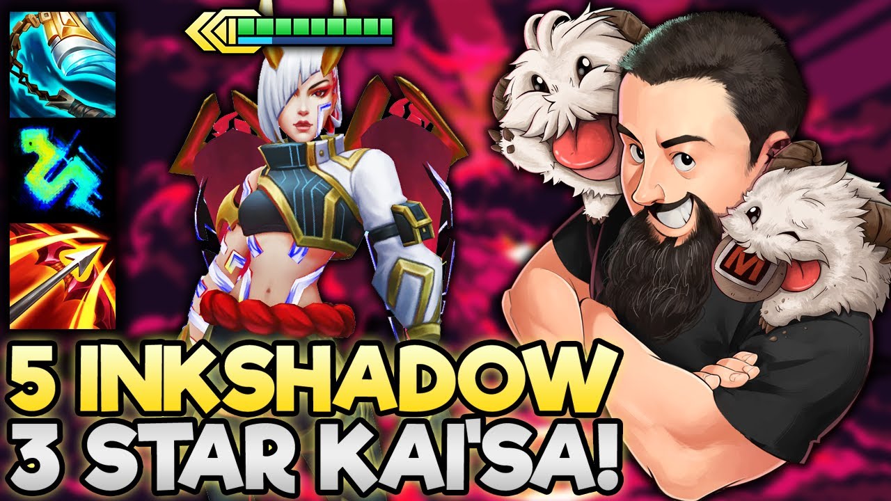 5 Inkshadow - Insane New Items are Best in Slot?! | TFT Inkborn Fables | Teamfight Tactics