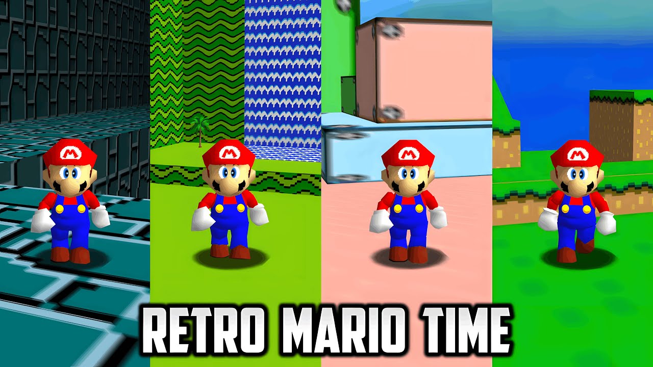 ⭐ Super Mario 64 - Retro Mario Time