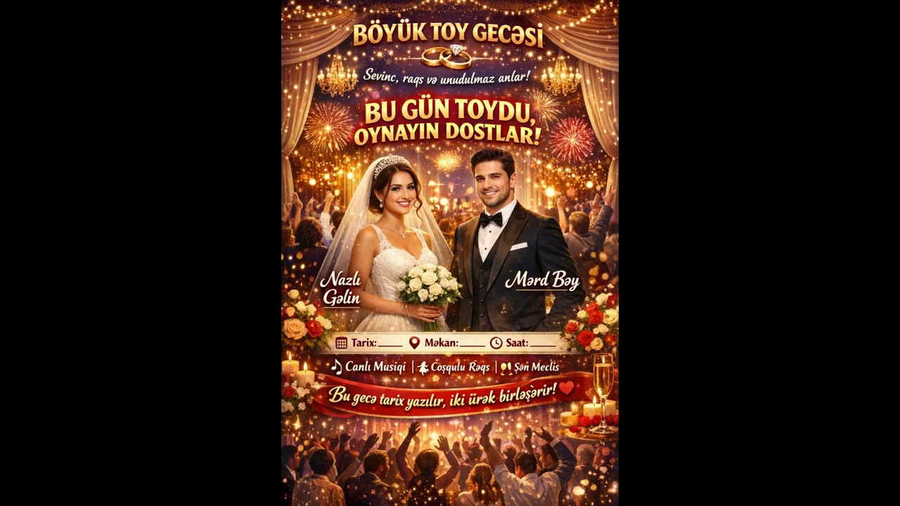 Bu gün toydur