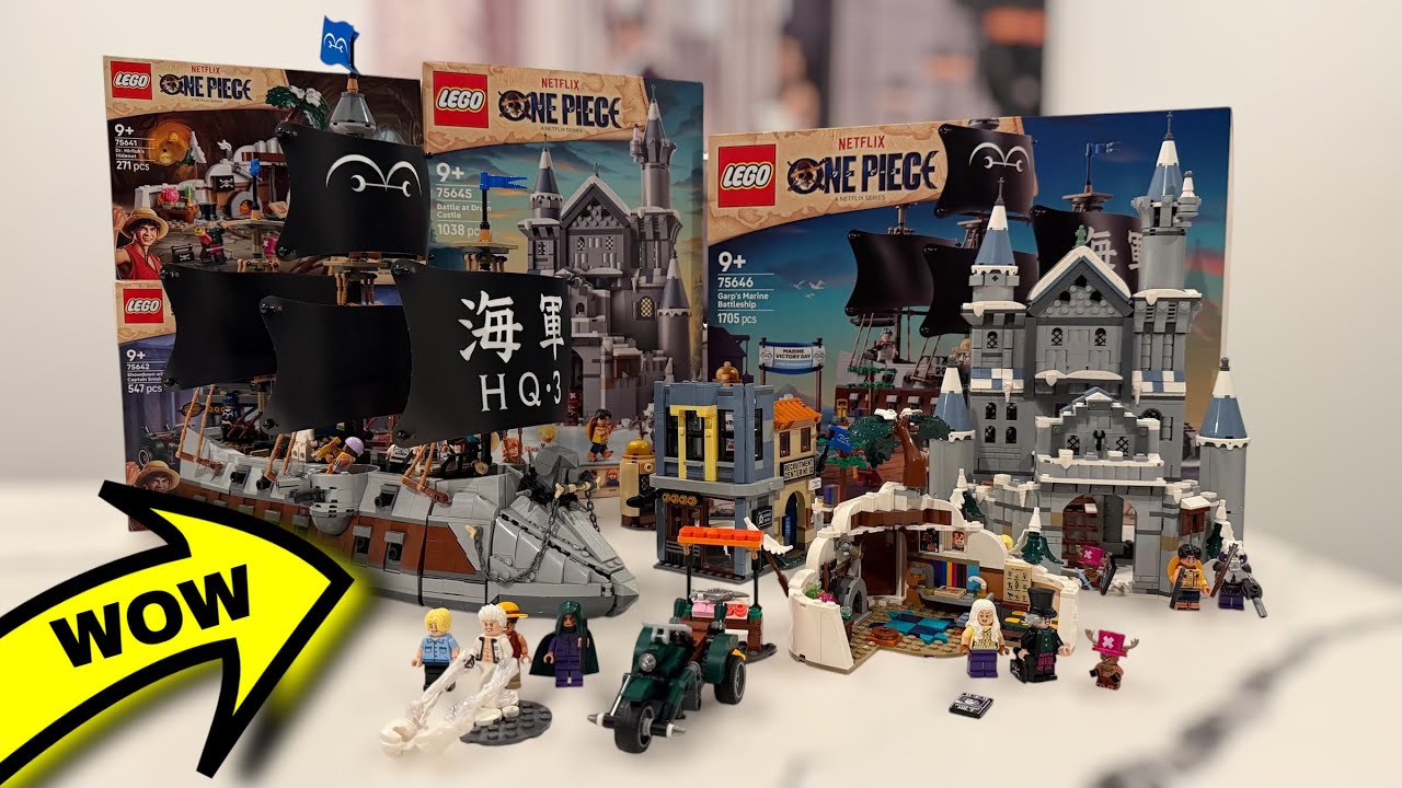 Полный обзор летней волны LEGO One Piece