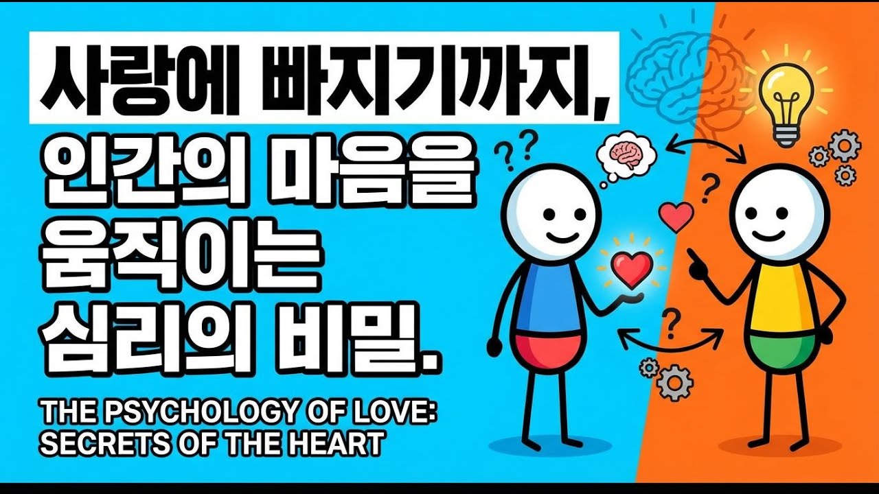 사랑에 빠지기까지, 인간의 마음을 움직이는 심리의 비밀 #사랑 #심리학 #인간관계 #사랑의비밀 #애착관계
