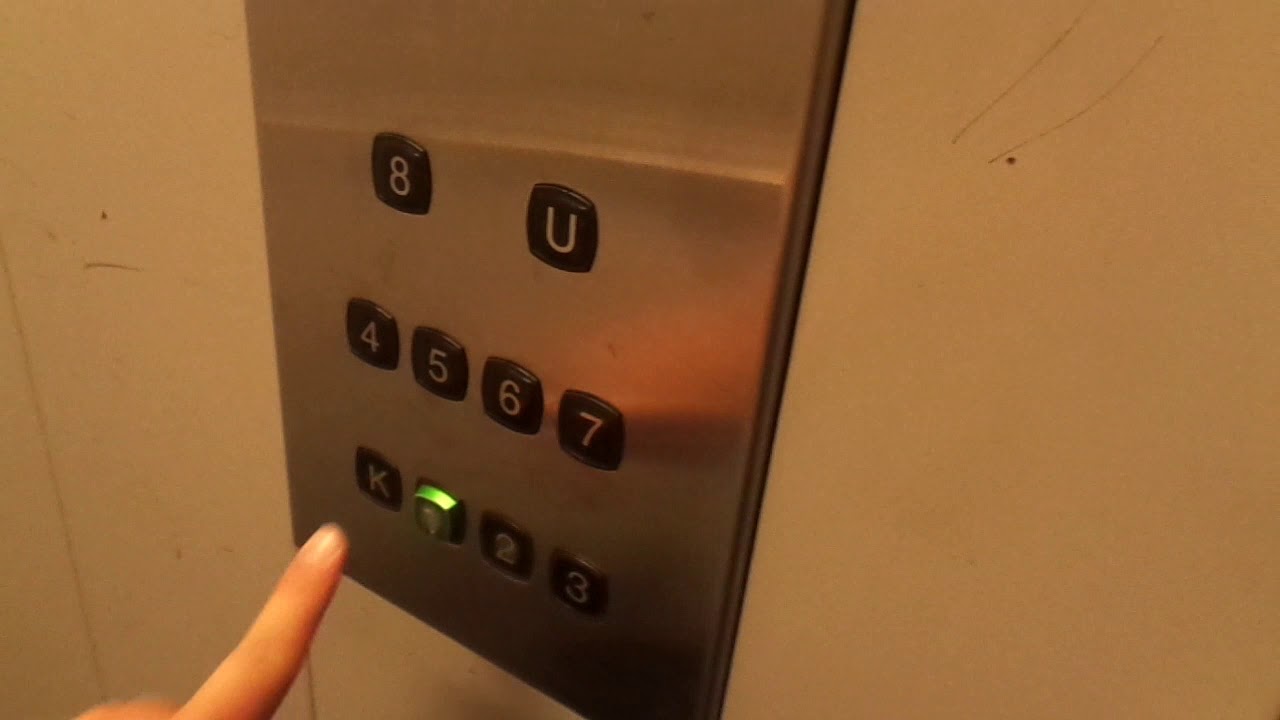 10 Floors! Amazing 1988 KONE M Traction Elevators With Chimes @Auroranlinna C, Pasila, Helsinki, FIN