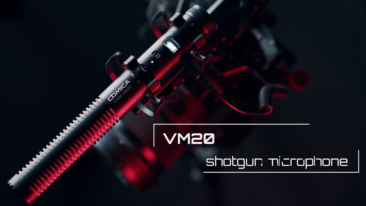 Comica VM20 Shotgun Microphone Quick Overview by JasonNg9