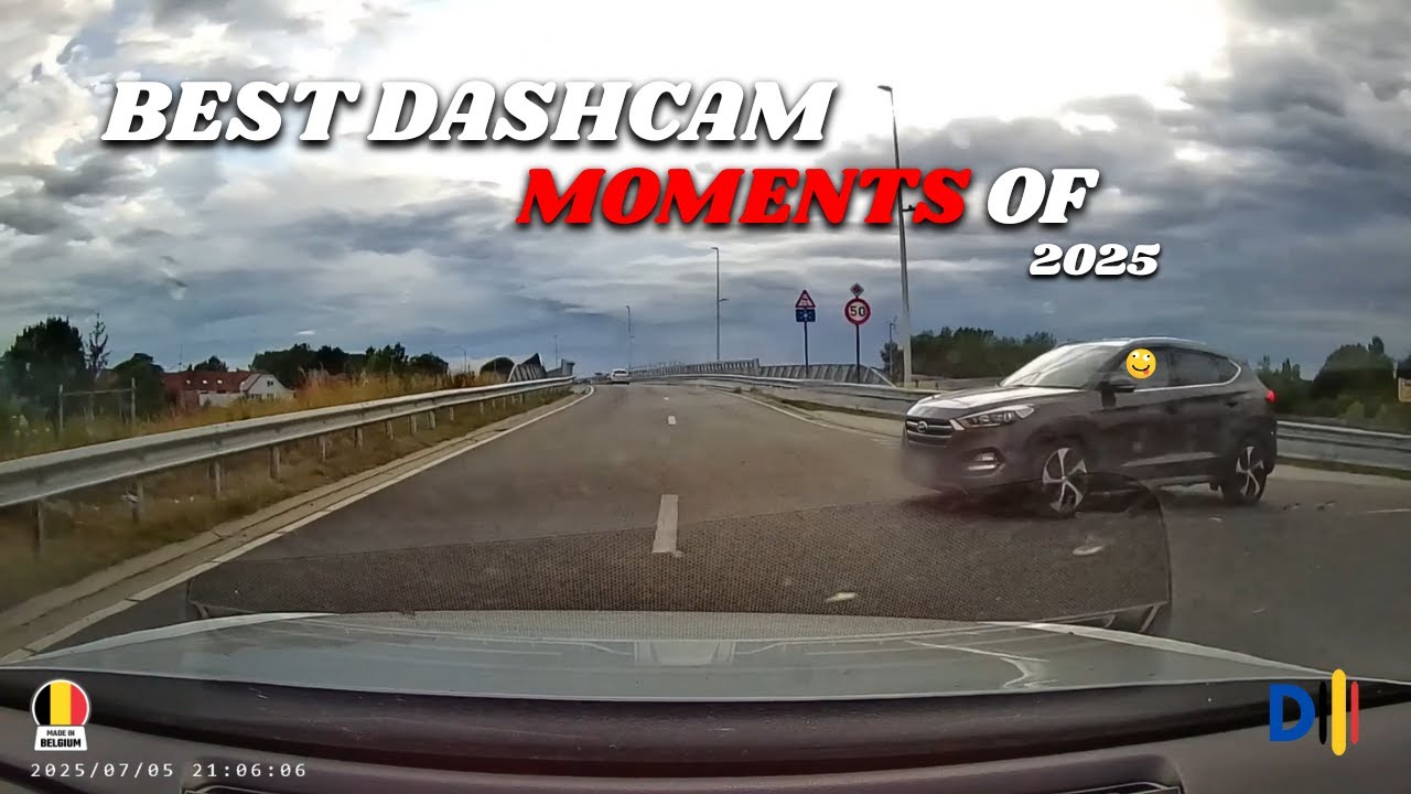 BEST OF 2025 | Belgium Dashcam Crashes & Crazy Moment