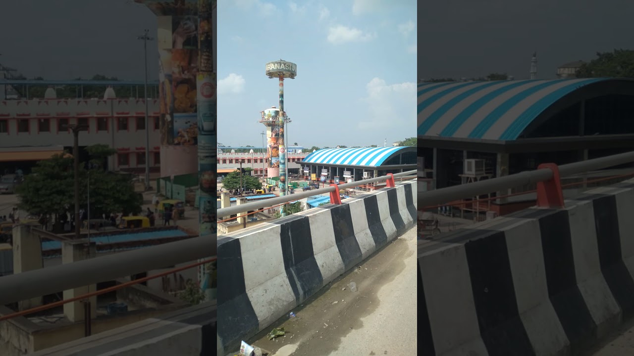Varanasi  Lahartara Overbridge View