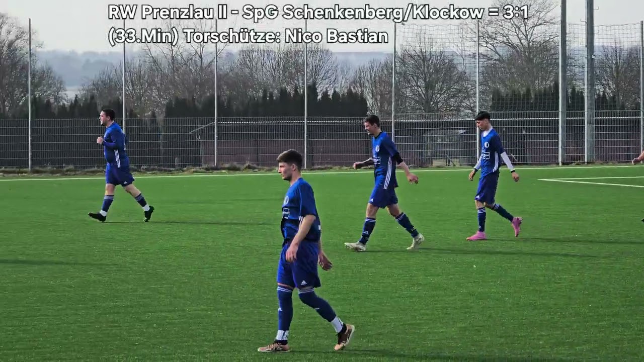 Rot-Weiß Prenzlau ll - SpG Schenkenberg/Klockow (Alle Treffer)