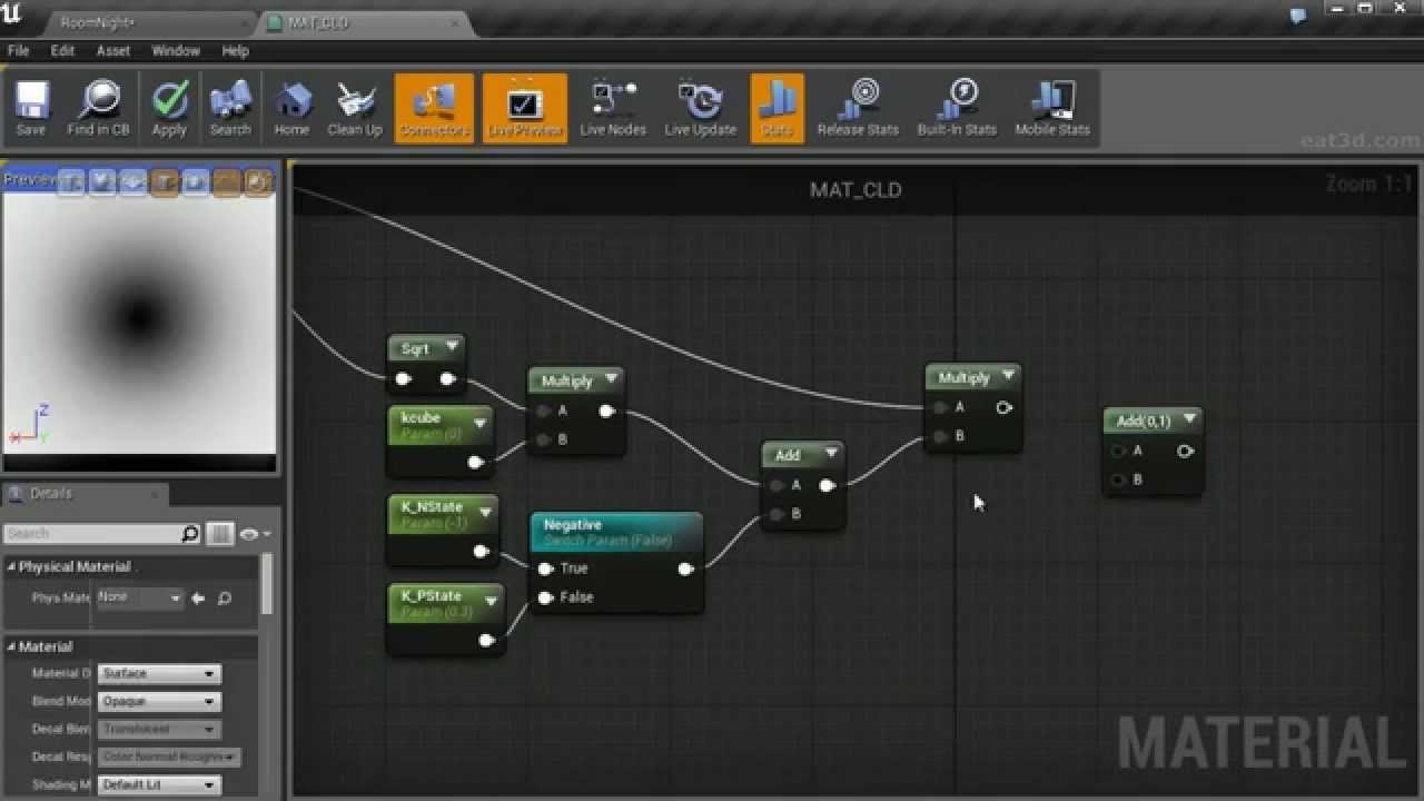 UE4 Shader FX: Cubic Lens Distortion
