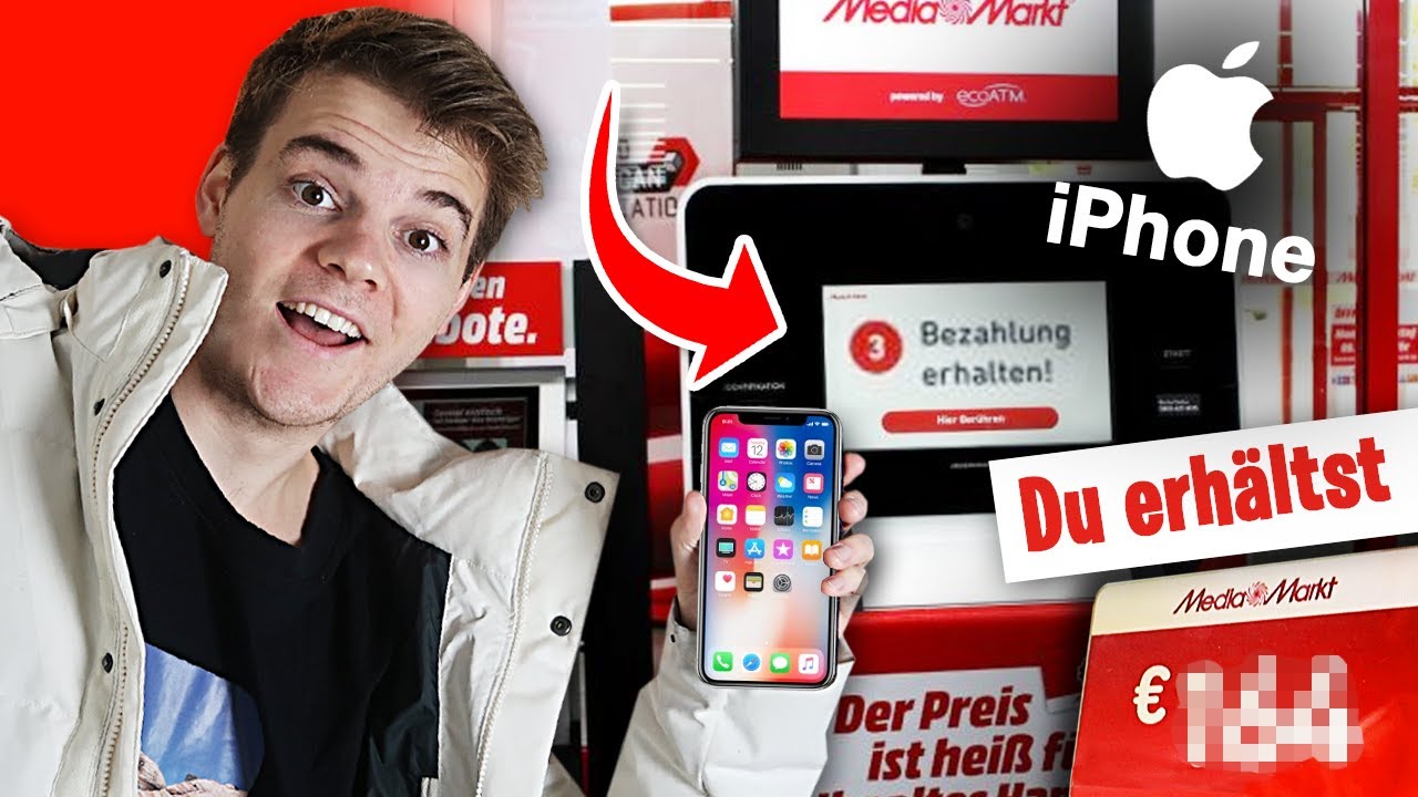 was bekomme ich für mein iPHONE beim MediaMarkt HANDY Automaten?