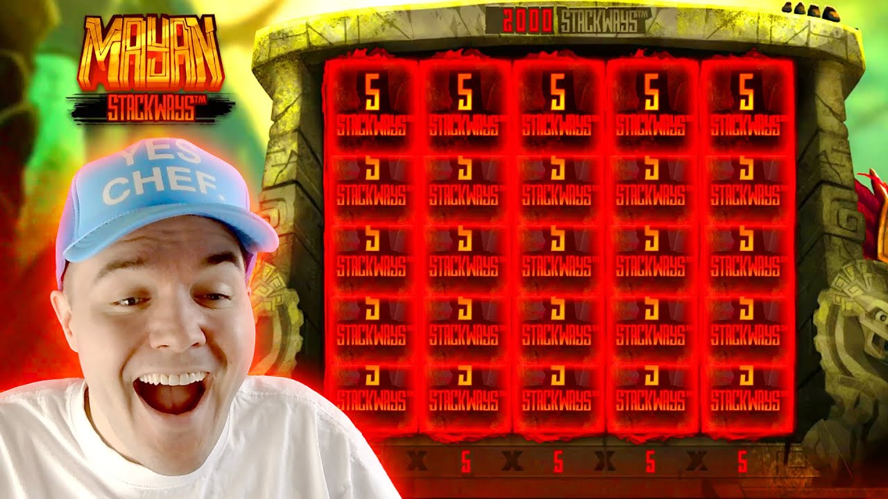 HUGE *FULL SCREEN* WIN DURING MAYAN STACKWAYS SESSION!!! AND WE HIT BIG AGAIN!!! (Bonus Buys)