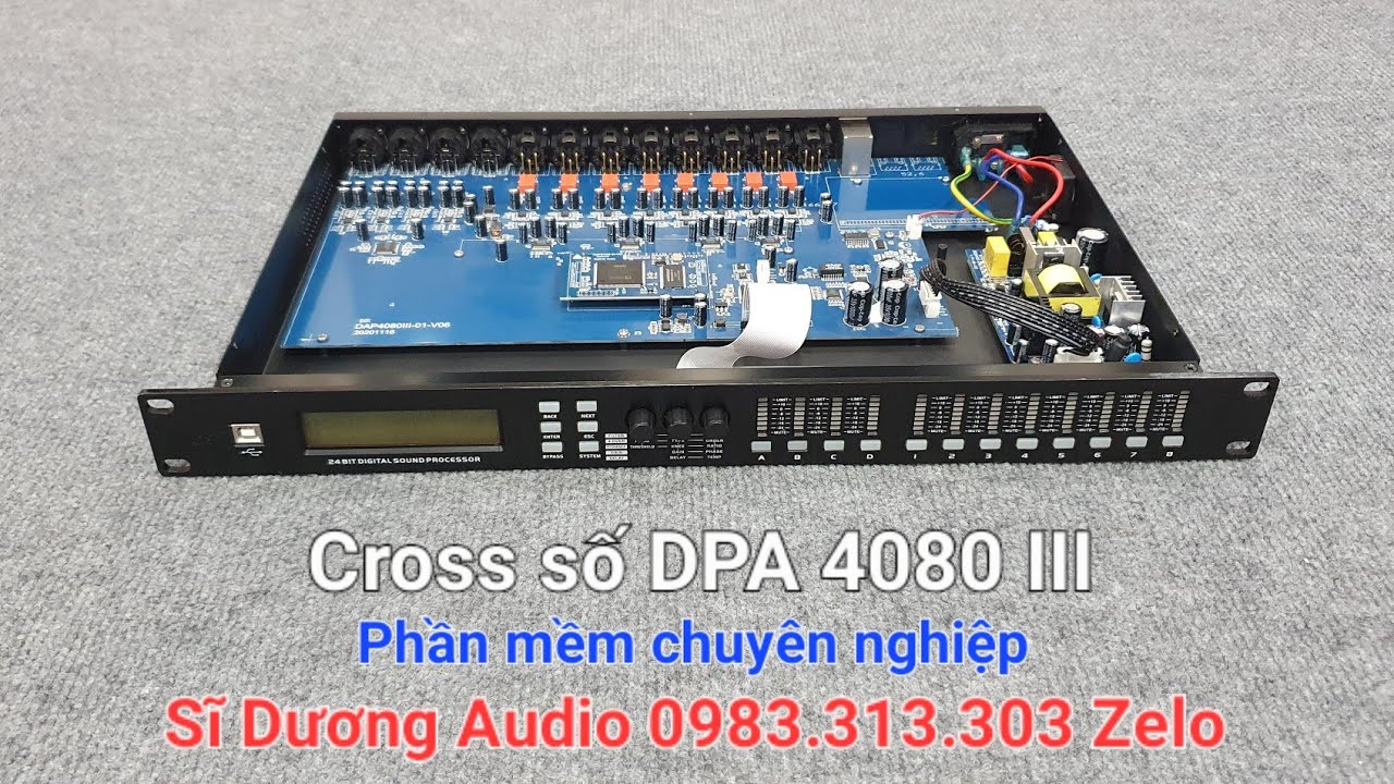 Cross số DPA 4080 III Bãi xịn chính hãng đẹp zin phần mềm chuyên nghiệp, Sĩ Dương 0983.313.303 