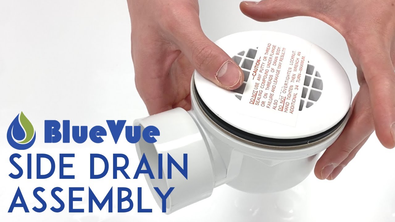How to Convert Tub to Shower | BlueVue Side Drain Installation