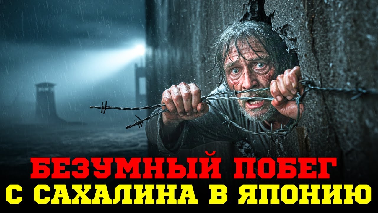 Безумный побег с Сахалина на самодельном плоту в Японию