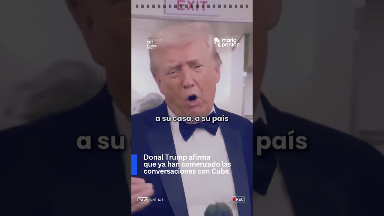 ❌Donald Trump: hemos comenzado las conversaciones con #Cuba