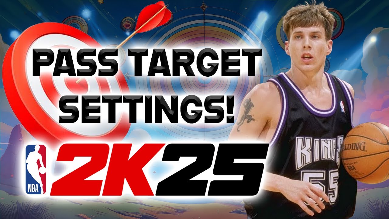 FIX YOUR PASS TARGET SETTINGS in NBA2K25!