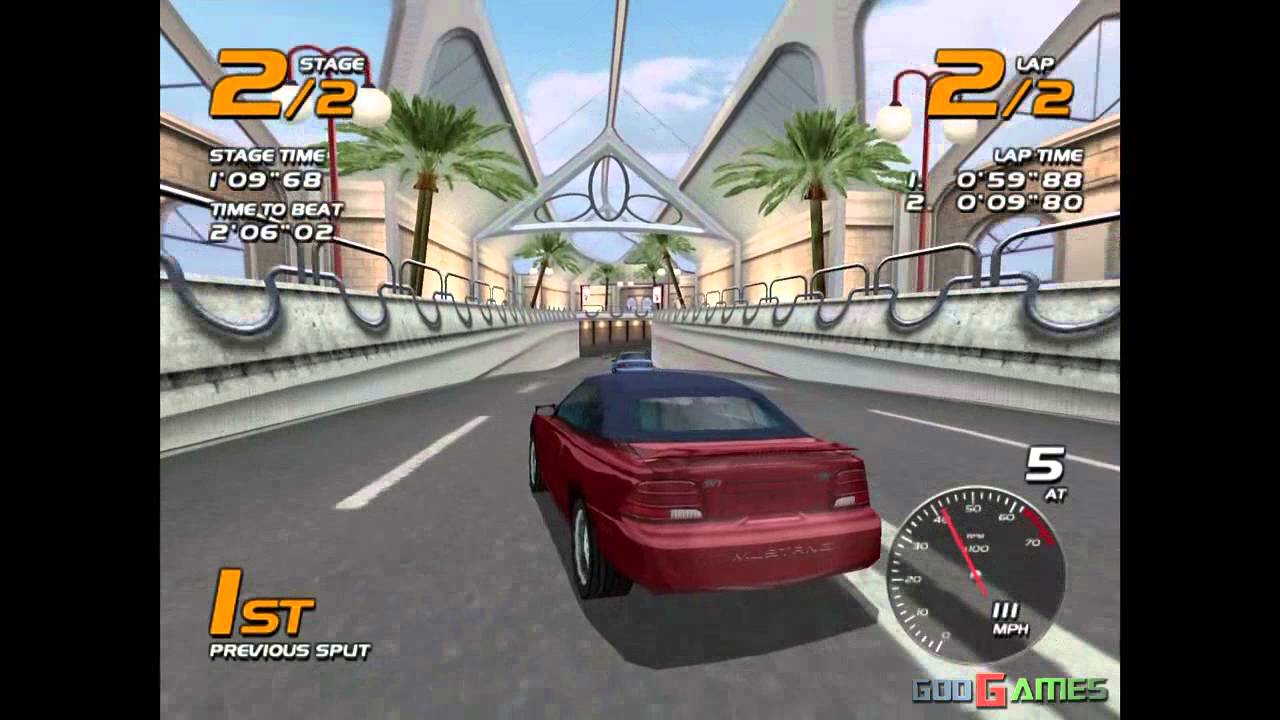 Vanishing Point - Gameplay Dreamcast HD 720P