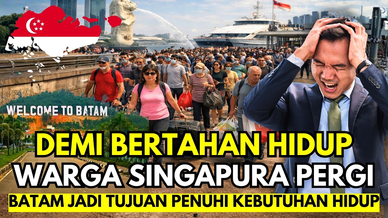 Biaya Hidup Tinggi? Warga Singapura Ramai Belanja di Batam