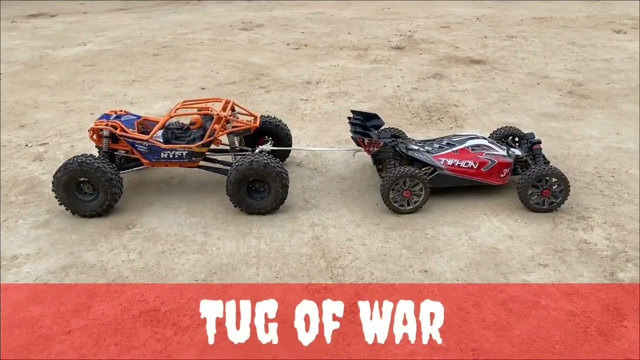 Axial Ryft RBX10 vs Arrma Typhon RC Car   Remote Control Car   RC Car In Mud