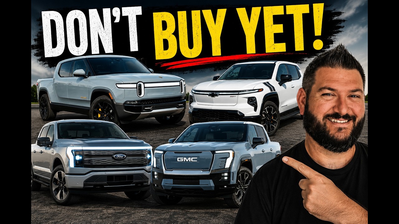 Lightning vs Rivian vs Silverado vs Sierra | Used EV Truck Reality Check