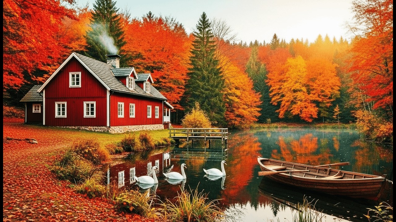 Calming Fall Music for Relaxation, Stress Relief, Nervous System Recovery & Deep Meditation