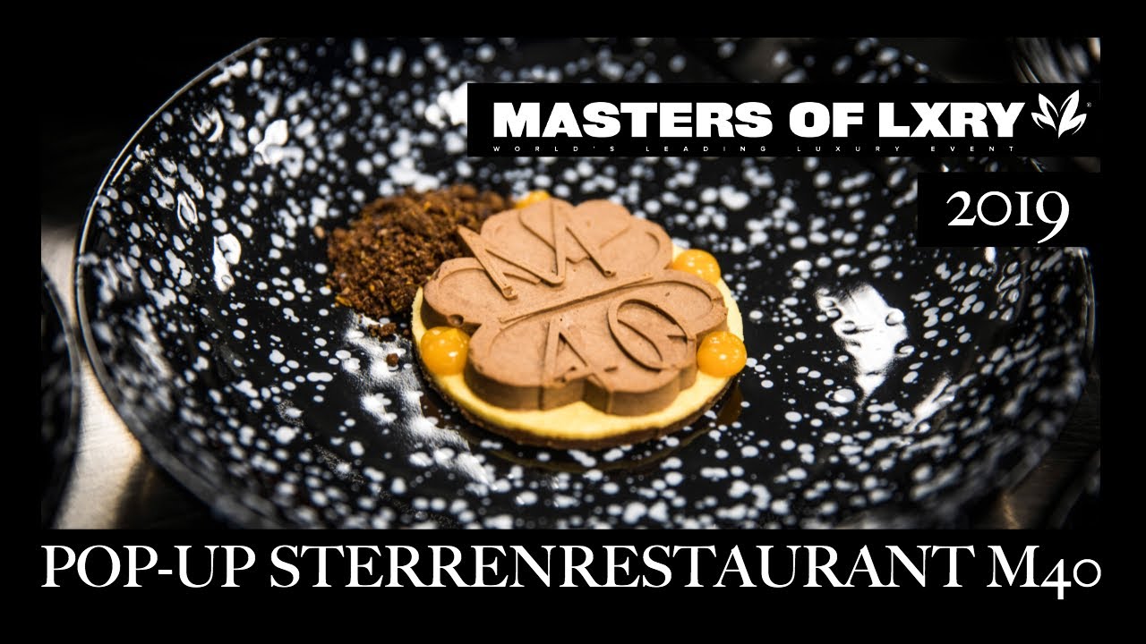 Aftermovie pop-up sterrenrestaurant M40 | Masters of LXRY 2019