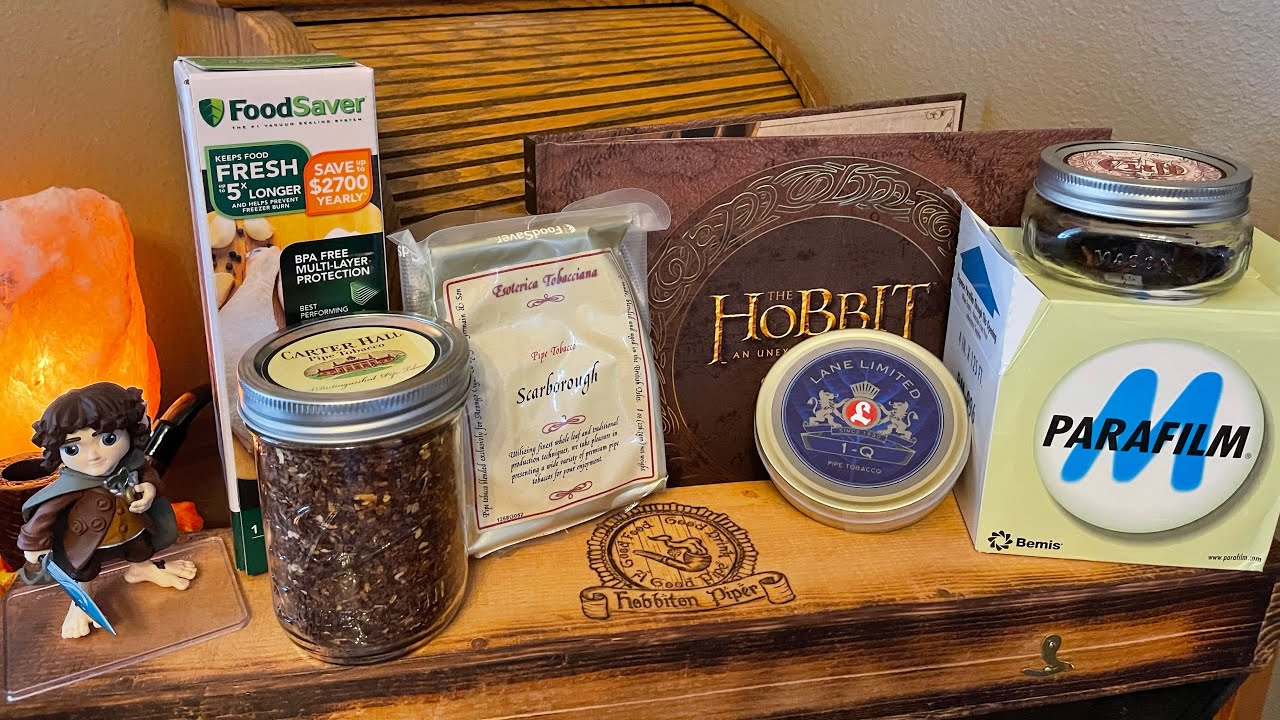 How To Cellar Pipe Tobacco PART 1 - Mason Jars, Vacuum Sealing, & Parafilm