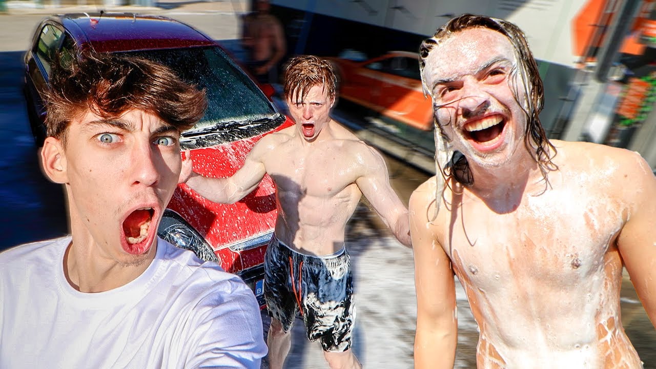 CARWASH BEZOEK LOOPT UIT DE HAND...