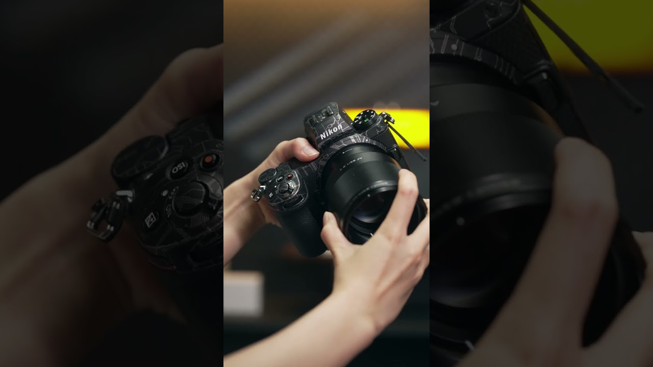 Viltrox AF 85mm F1.8 Z full frame lens for Nikon Z-mount cameras unboxing video #unboxing #shorts