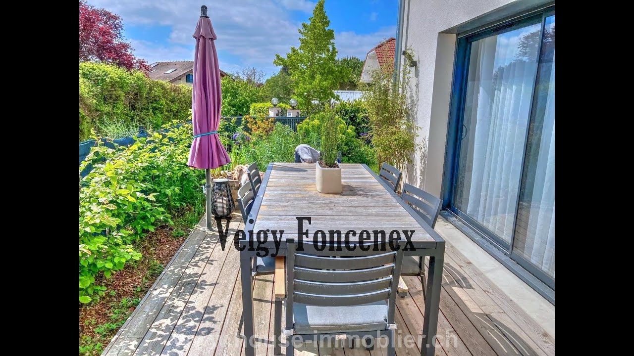 House Immobilier / Confortable villa mitoyenne à Veigy-Foncenex