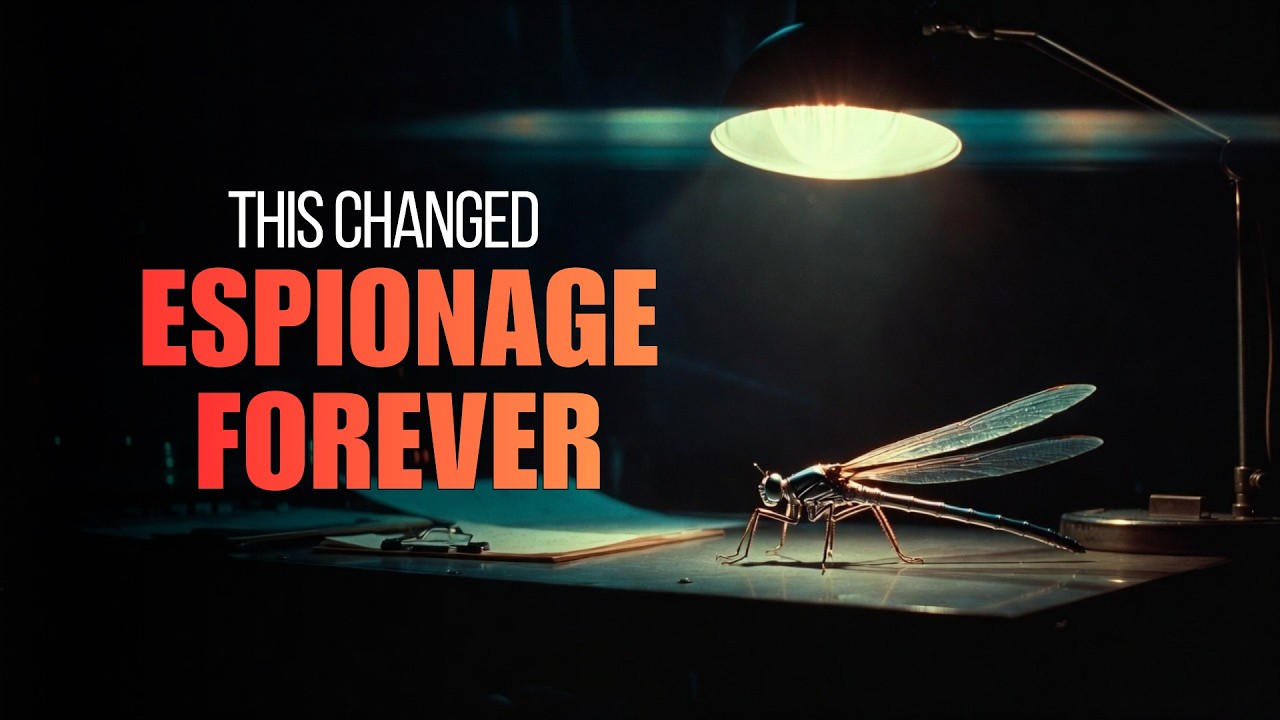 The CIA's Dragonfly Drone That Changed Espionage Forever