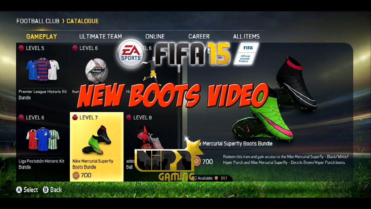 FIFA 15 - All Boots