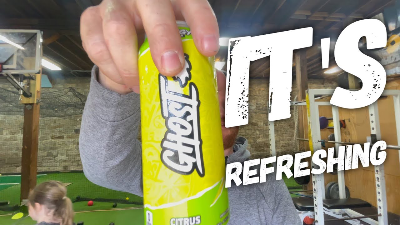 First Taste Enery Dring Review - Ghost Citrus