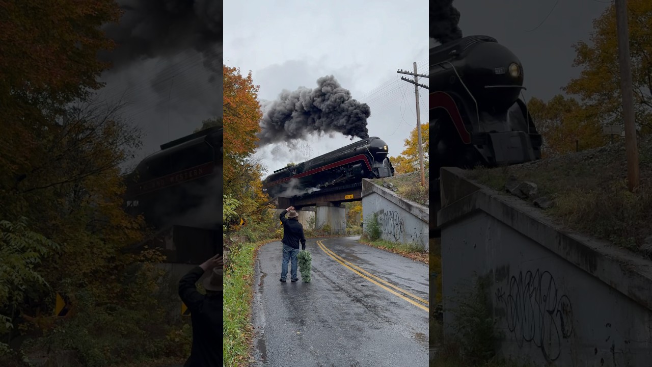 Norfolk & Western 611&rsquo;s Whistle #norfolkandwestern #steamtrain #train #railway #locomotive