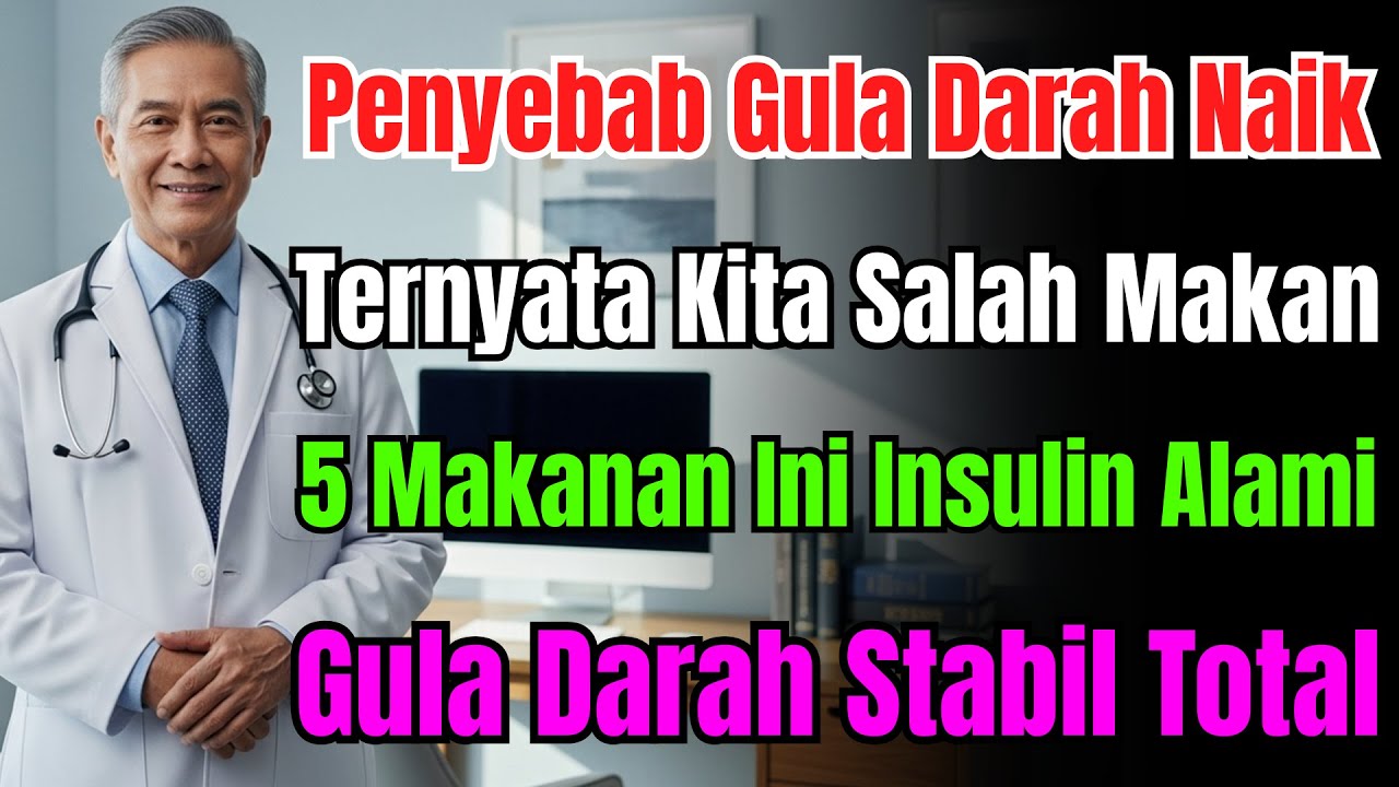 Terungkap Biang Kerok Gula Darah! Makan 5 Insulin Alami Ini, Gula Darah Stabil Seumur Hidup