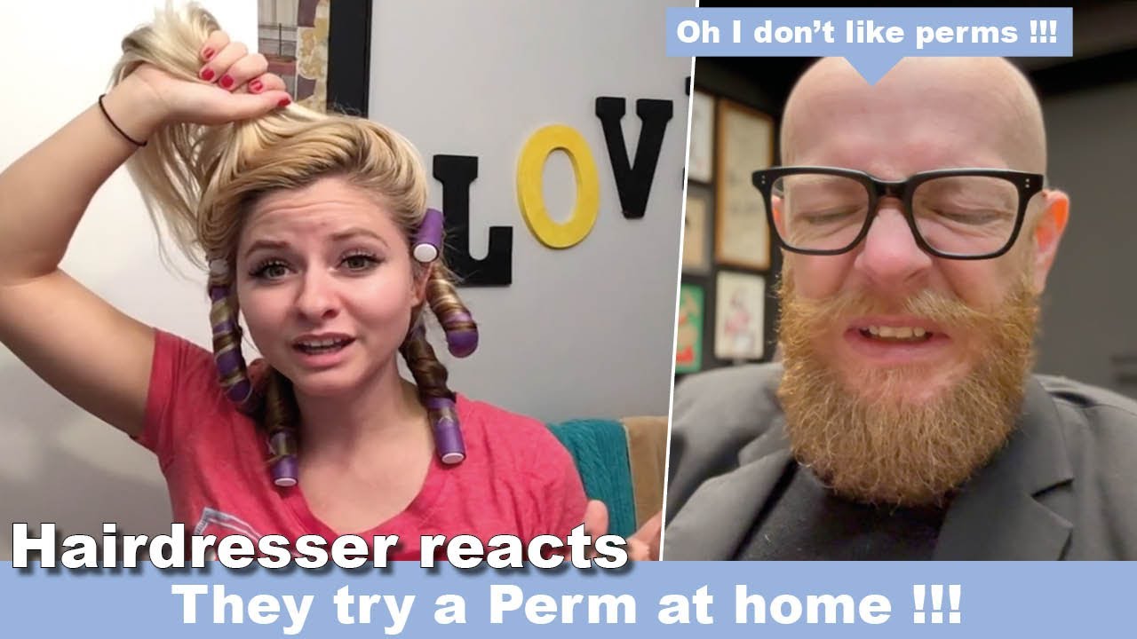 They&rsquo;re Attempting a Home Perm?! Hairdresser Reacts to EPIC Hair Fails!