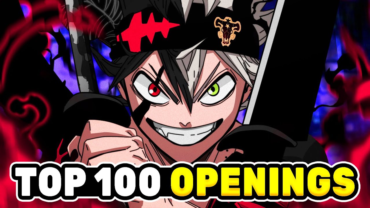 AI Ranked the 100 BEST Anime Openings of All Time 🤯🤖